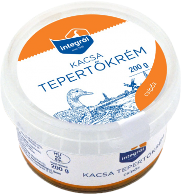 Kacsa tepertőkrém - csípős